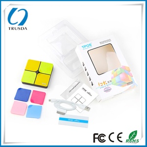 DIY colorful dual USB Port Power bank 5000mAh