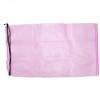 PP PE Pink Color Plastic Tubular Leno Mesh Bag Onion Potato Package Mesh Bag