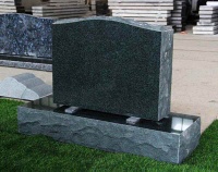 Evergreen Granite American Upright Die and Base Monument