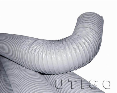PVC coated polyester fabric ventilation duct