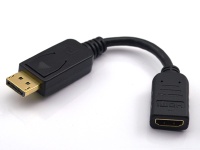 Display Port Male to HDMI Female Adapter, with Cable Length: 15cm