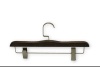 Wooden trouser hangers for brand clothing in Netherlands