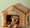 Plush House For Dogs