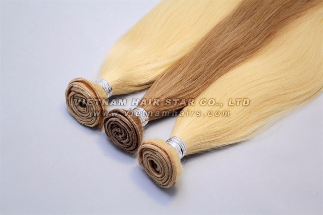 Machine weft hair, remy, straight