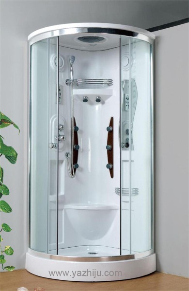 Environmental protection steam engine system shower room with big top sprinkler - C1