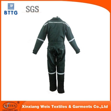 Certificated PPE with fire retardant and anti-acid garment