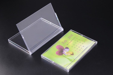 Weisheng CD Calendar Holders Desktop Stand Plastic Box Case - WS-10-C03
