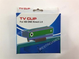 Sensor Eye Camera Mounting TV Clip for XBOX ONE Kinect 2.0 - Blue Packing