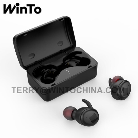 Fashion Bluetooth 5.0 Wireless Headphone Handsfree in Ear TWS Sport Earphones