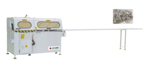 aluminum window door single head cutting saw machine