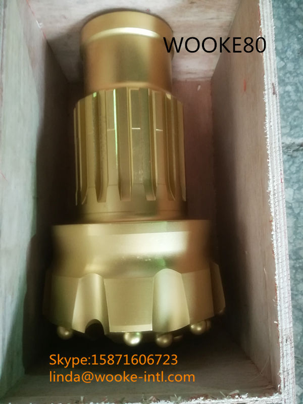 WOOKE80 Tungsten Carbide Button Bits for Mining