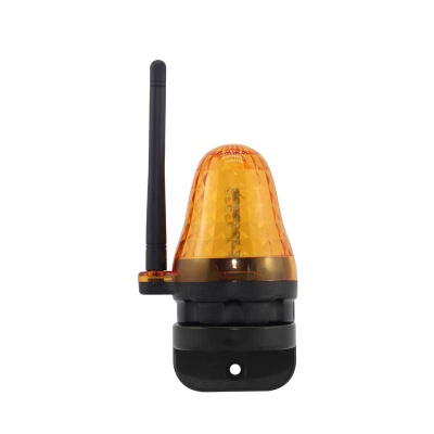 12-24-220-265V AC/DC Security Led warning flashing strobe signal lights gate alarm lamp with antenna - security alarm lamp