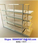 Goods Shelf 4-Layer Display Rack Iron Wire Mesh Back Factory Price Super Market/Shops/Store