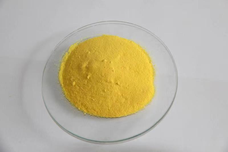 This picture is the alumina content of 30% of the drinking grade polymeric aluminum chloride.