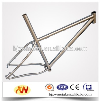 Titanium bike frame