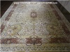 top quality beige hand knotted persian silk muslim prayer carpet factory price
