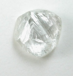 white HPHT synthetic diamond