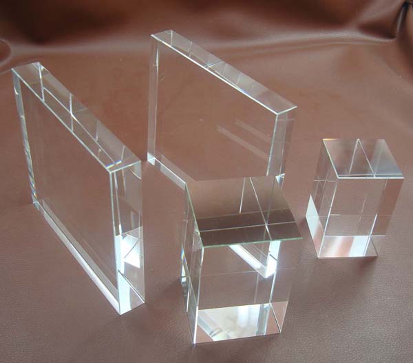 crystal cube,glass block