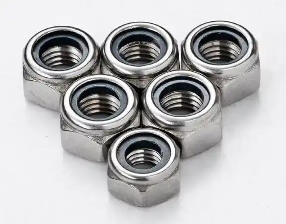 DIN985 stainless steel nylon lock nut