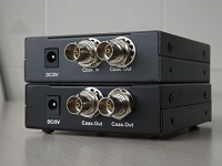 100m hdmi extender with coax. Rg-6u bnc,support HDMI 1.3 full HDCP