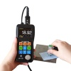 YUSHI UM-5 Handheld Portable Ultrasonic Thickness Gauge Tester Meter 0.02 to 20 w/ PT-08 Probe P-E(Pulse to Echo), live c