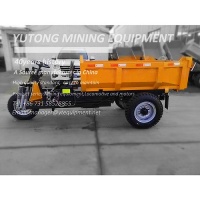 Mining Hydraulic Dump Tricycle With 5 ton Loading Capacity