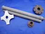 Wear Resistance Silicon Nitride Rotor and Shaft for Degassing and Purification