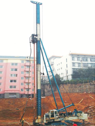 LGZ20 Hydraulic Foot-step Bored Drilling Rig