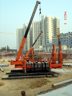 ZYC120B-B Multifunctional Hydraulic Static Pile Driver