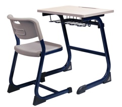 good quality blue elementary school desk manufacturer