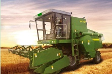 wheat harvester