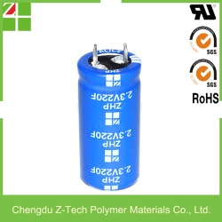 2.3V 10F 22F 30F 50F 120F 200F super capacitor