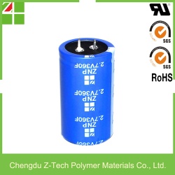 2.7V  360F Electric Double Layer Capacitor (EDLC) 1 Low ESR & high power 2 Free maintenance 3 Quick simple charging, not subj