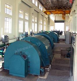 horizontal type francis generator set