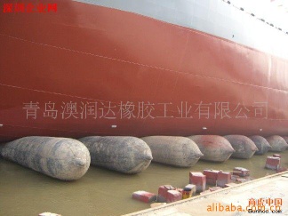 marine rubber airbag used for ship landing and launching