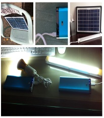 10w solar lighting system