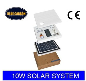 portable 10watt home solar lighting system