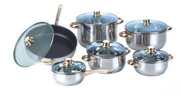 12 pcs cookware set