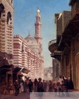 Cairo oil painting