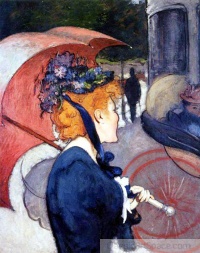 Woman with Umbrella - 2