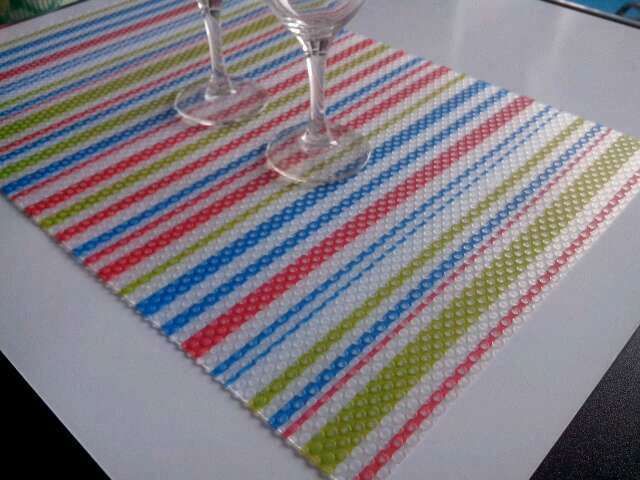 placemat with printing