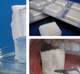 Soluble Hemostatic Gauze