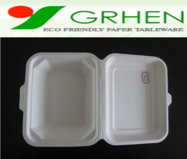 Disposable biodegradable tableware food container