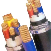 medium voltage copper/aluminum core XLPE insulated PVC sheathed power cable