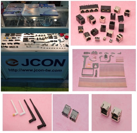 RJ45 Connectors, Coaxial cable, OEM/ODM stamping parts and plastic injection
