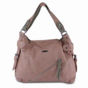 Womens Leather Handbag, Customized Materials/Designs/Sizes/Colors Accepted H-0081