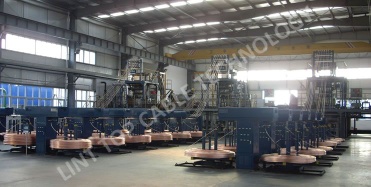 Upward Continuous Casting System for Oxgen-free Copper Rod