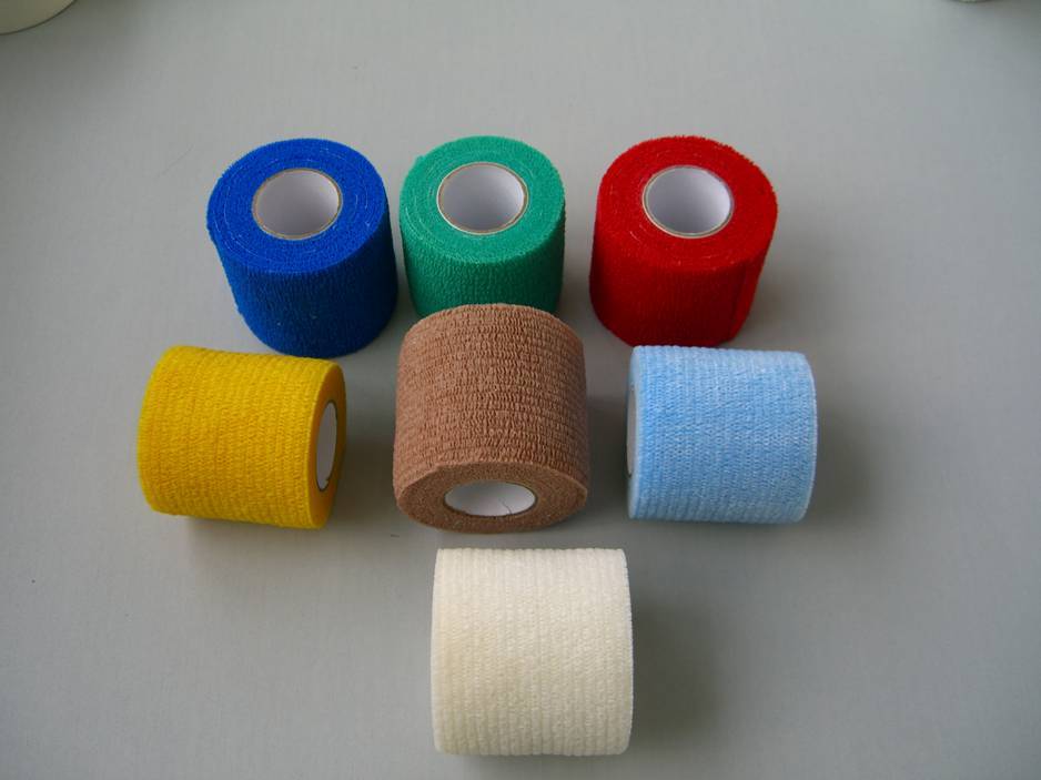 Latex Nonwoven Cohesive Flexible Bandage