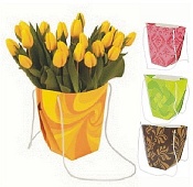 flower wrapping bag