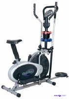 Orbitrac Air Bike With Handle Pulse Dumbbells Seat And Twister